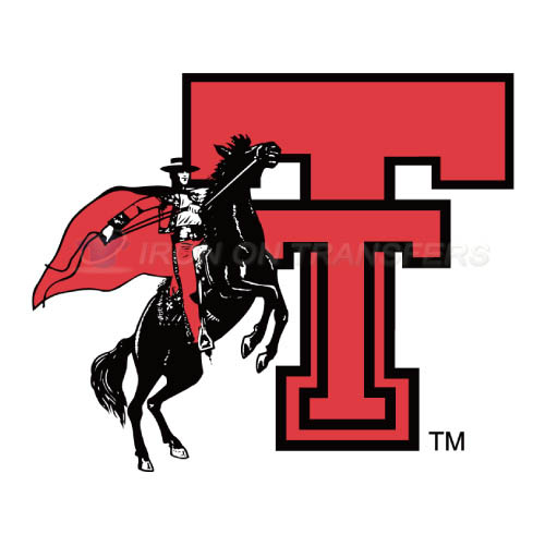 Texas Tech Red Raiders Logo T-shirts Iron On Transfers N6556 - Click Image to Close
